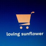 Logo da loja  loving sunflower
