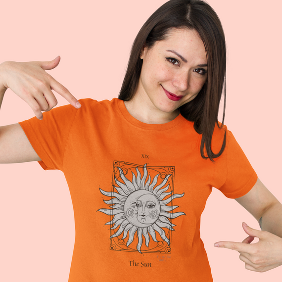  Camiseta The Sun - várias cores