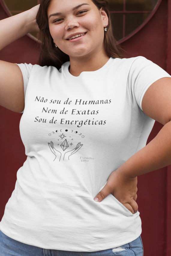 Camiseta  Energética Plus Size 