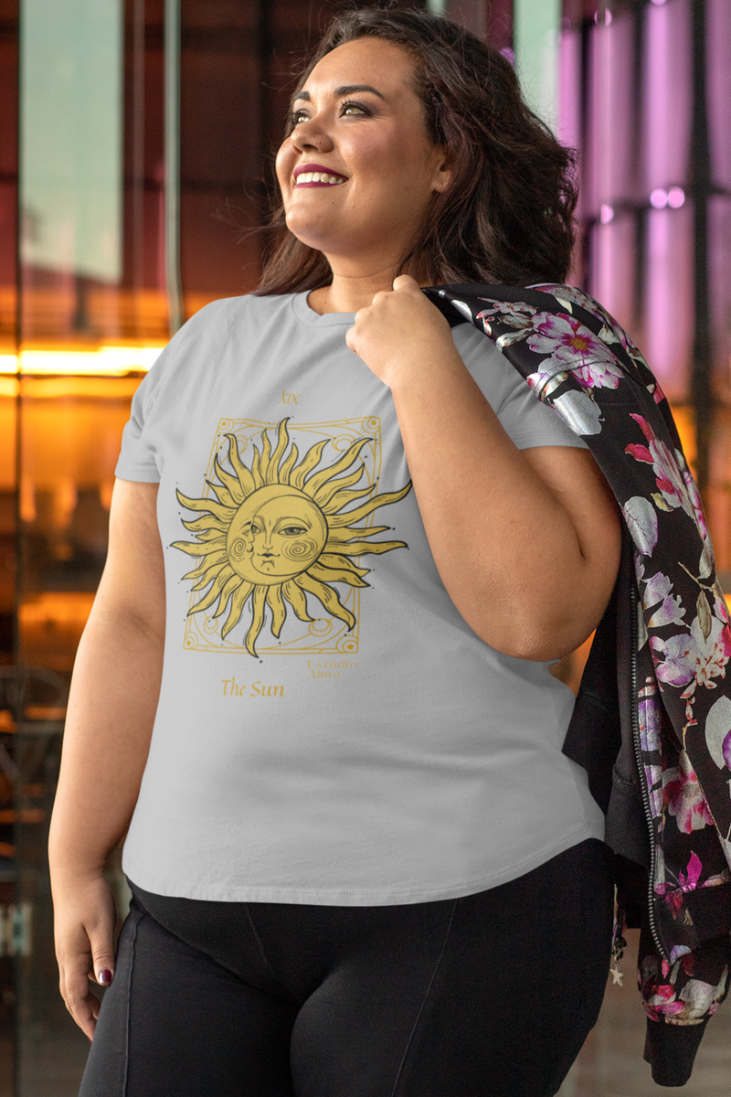 Nome do produto: Camiseta The Sun - Plus Size