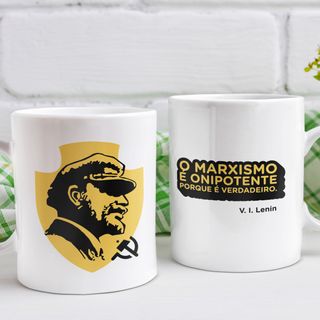 Nome do produtoCaneca LENIN Marxismo Onipotente