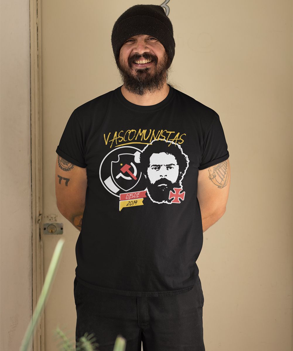 Nome do produto: T-shirt Vascomunistas LULA #1