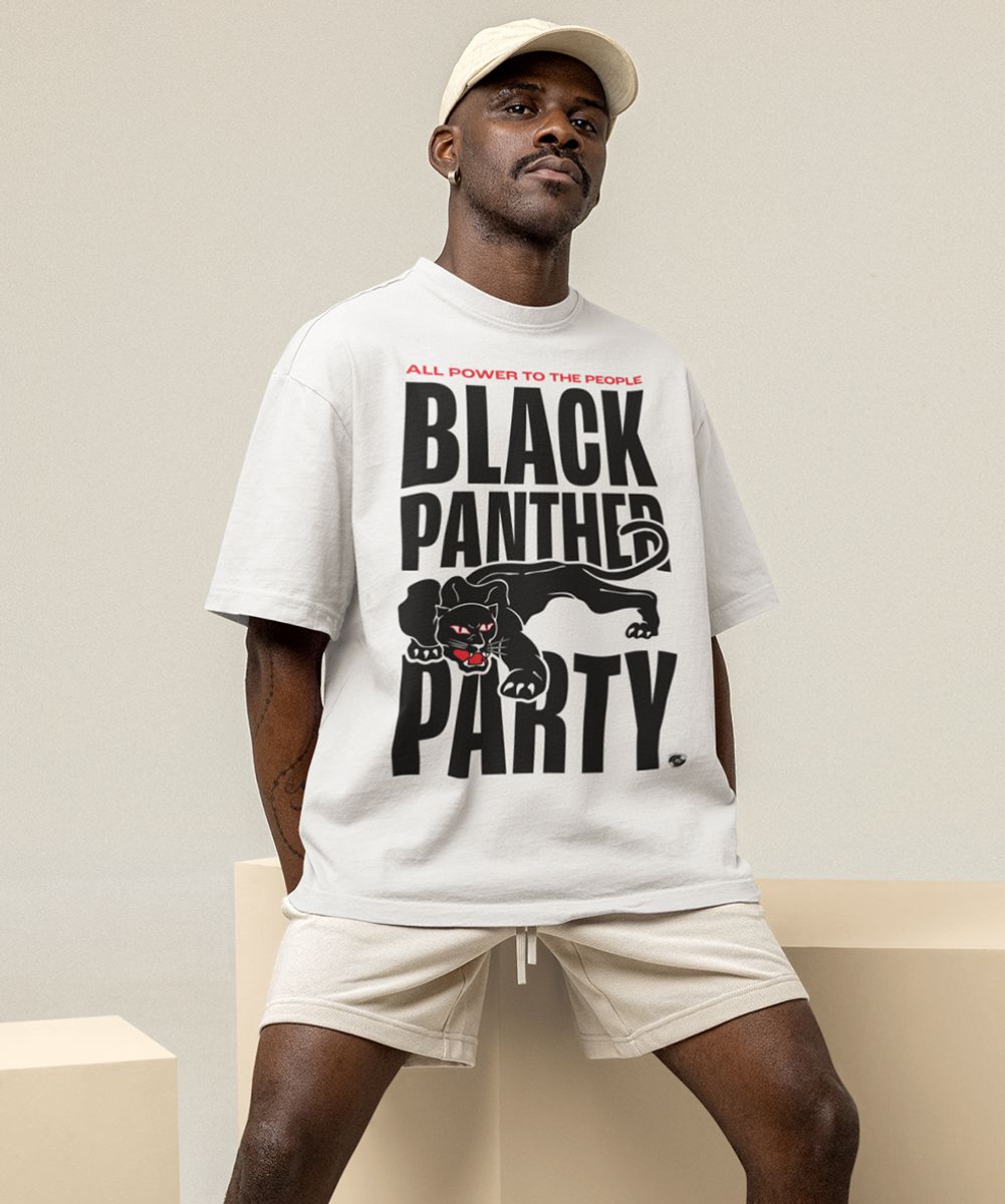 Nome do produto: T-shirt Black Panther Party #1