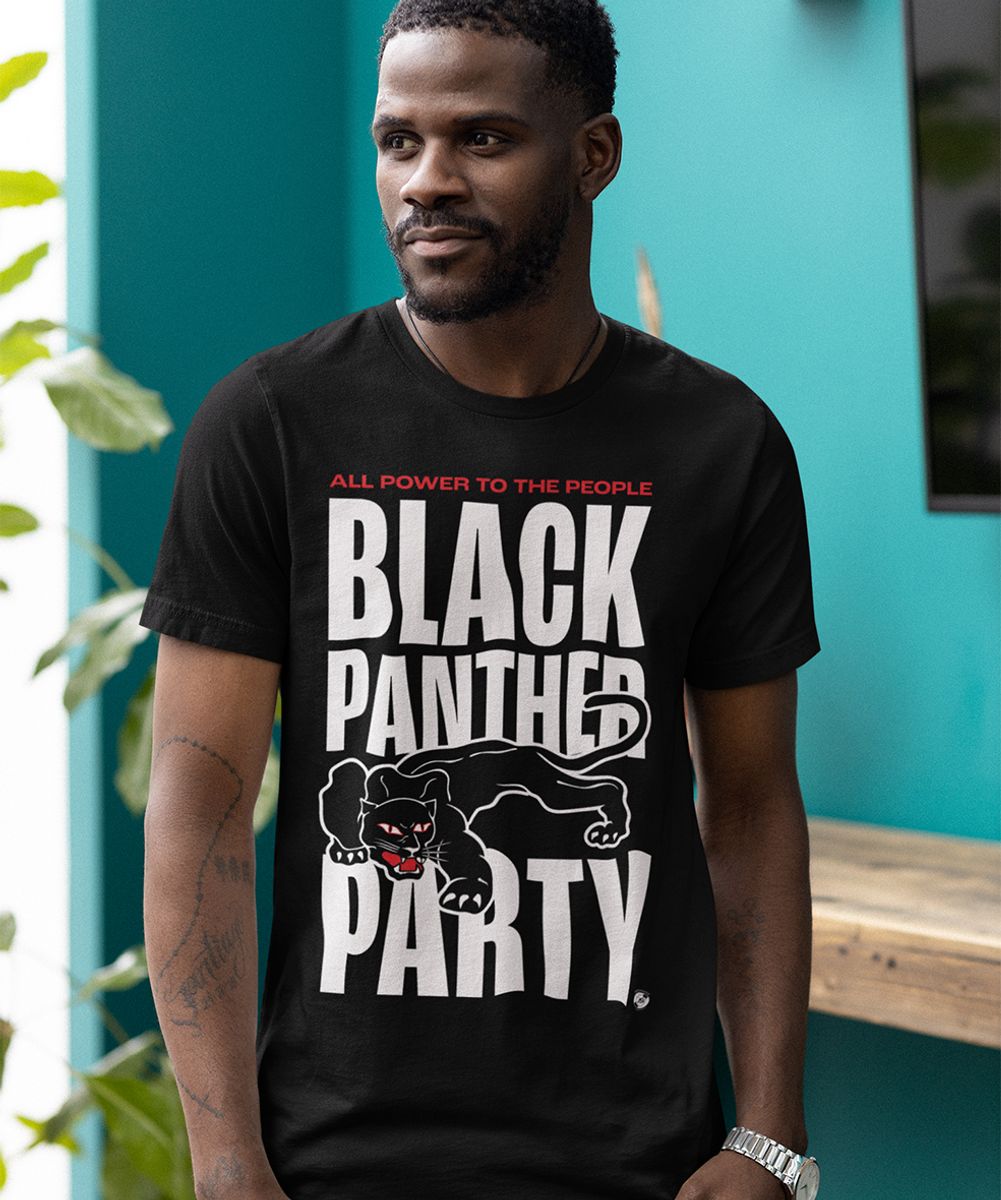 Nome do produto: T-shirt Black Panther Party #2