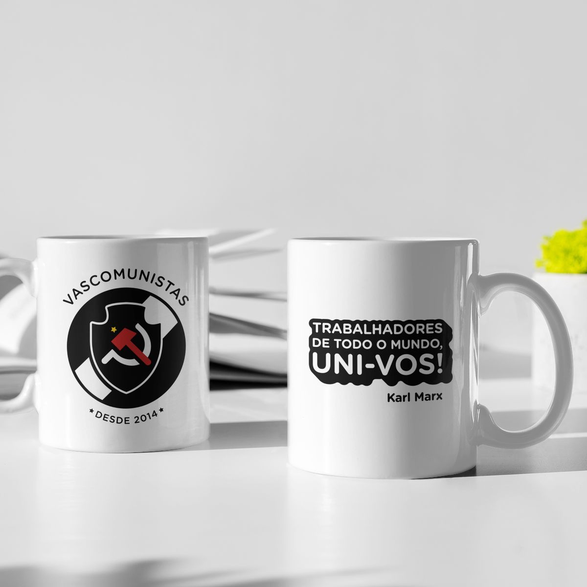 Nome do produto: Caneca VASCOMUNISTAS Uni-vos!