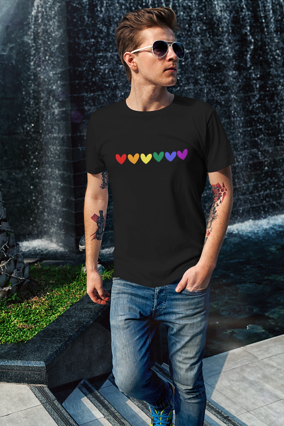 T- Shirt Quality 6 Corações