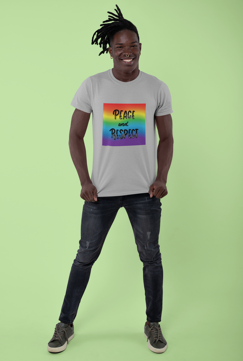 Nome do produto: T-Shirt Quality Peace and Respect