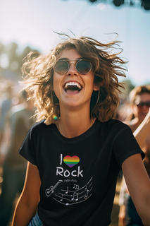 T-Shirt PRIME Unissex I Love Rock