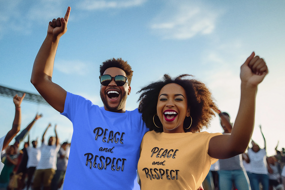 T-Shirt ESTONADA Peace And Respect