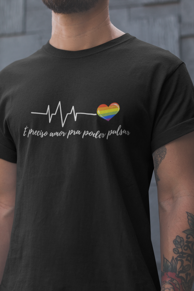 Nome do produto: T-Shirt Quality É preciso amor...