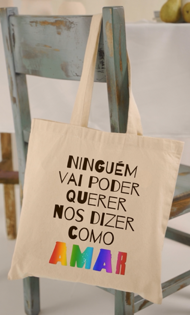 Nome do produto: Eco Bag Ninguém vai poder...