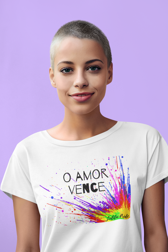 T-Shirt Quality O amor vence