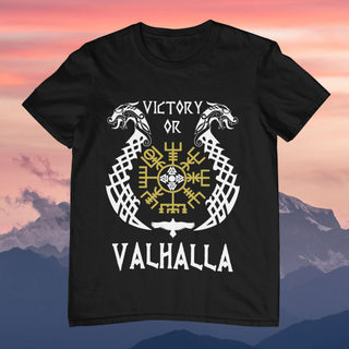 Nome do produtoCamisa Victory or Valhalla