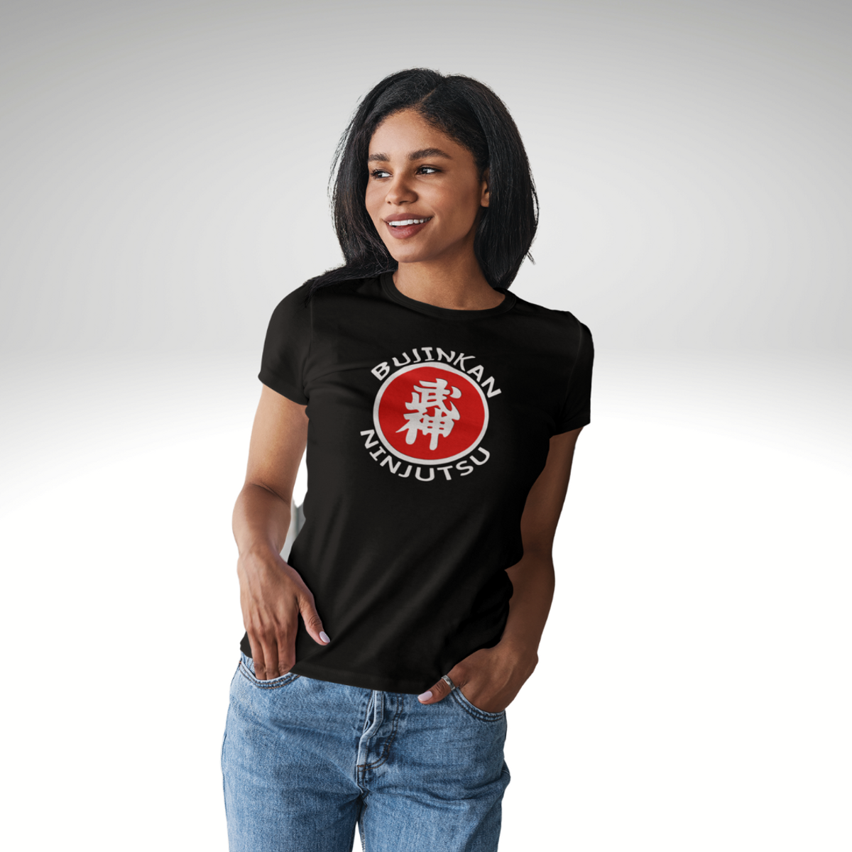 Nome do produto: Camisa Ninjutsu Bujinkan - Feminina