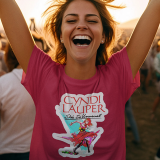 Nome do produtoCamiseta Cyndi Lauper - Coleção Rock in Rio X