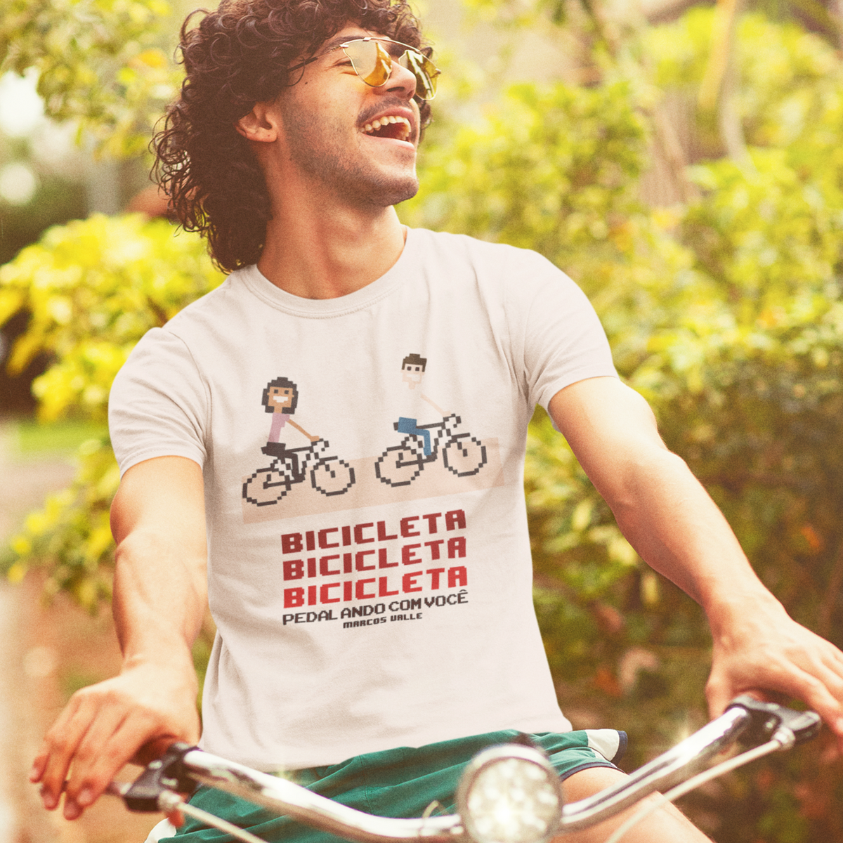 Nome do produto: Camiseta \'Bicicleta\' 