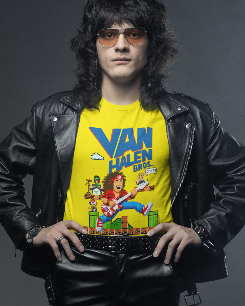 Nome do produto: Camiseta \'Van Halen Bros.\'