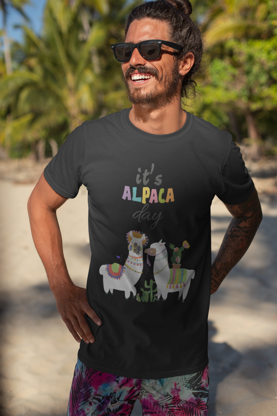 IT'S ALPACA DAY - T-SHIRT QUALITY