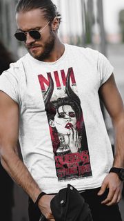 Nome do produtoCamisa - Nine Inch Nails + Queens Of The Stone Age - Malevola