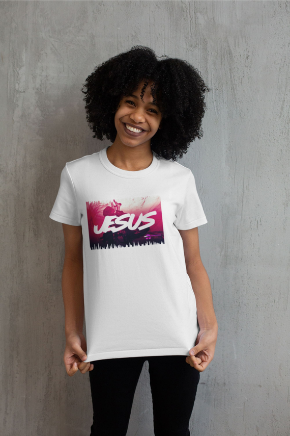 Camisa T-shirt Quality - Jesus