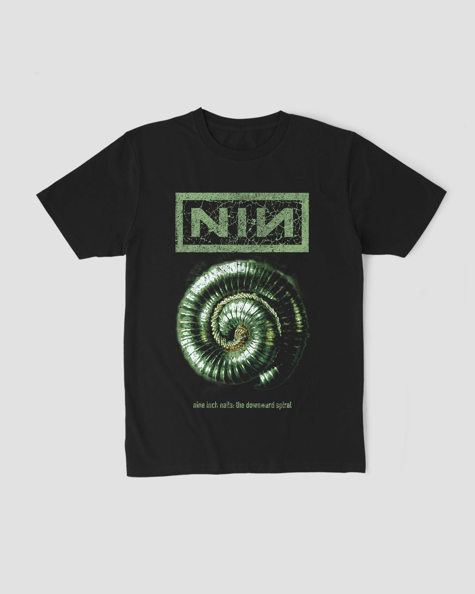 Nome do produto: Camiseta Nine Inch Nails Down 3 Mind The Gap Co.