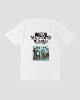 Nome do produtoCamiseta Milton Nascimento e Lô Borges Clube 3 Mind The Gap Co.