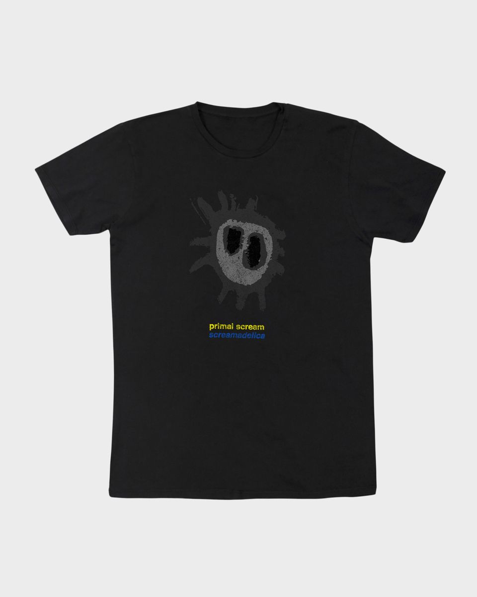 Nome do produto: Camiseta Primal Scream Scream Grey Mind The Gap Co.