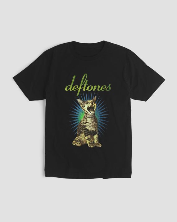 Camiseta Deftones Cat Mind The Gap Co.