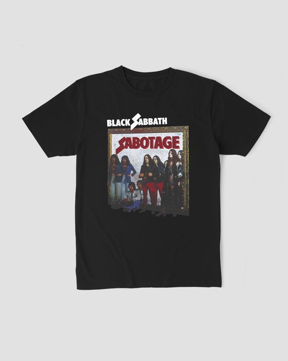 Camiseta Black Sabbath Sabotage 3 Mind The Gap Co.