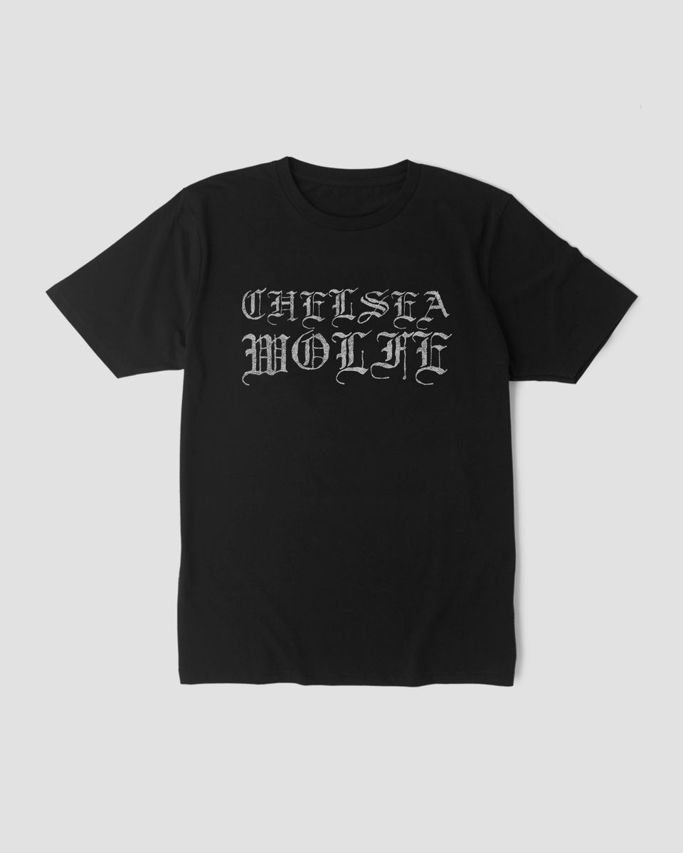 Nome do produto: Camiseta Chelsea Wolfe Logo Mind The Gap Co.
