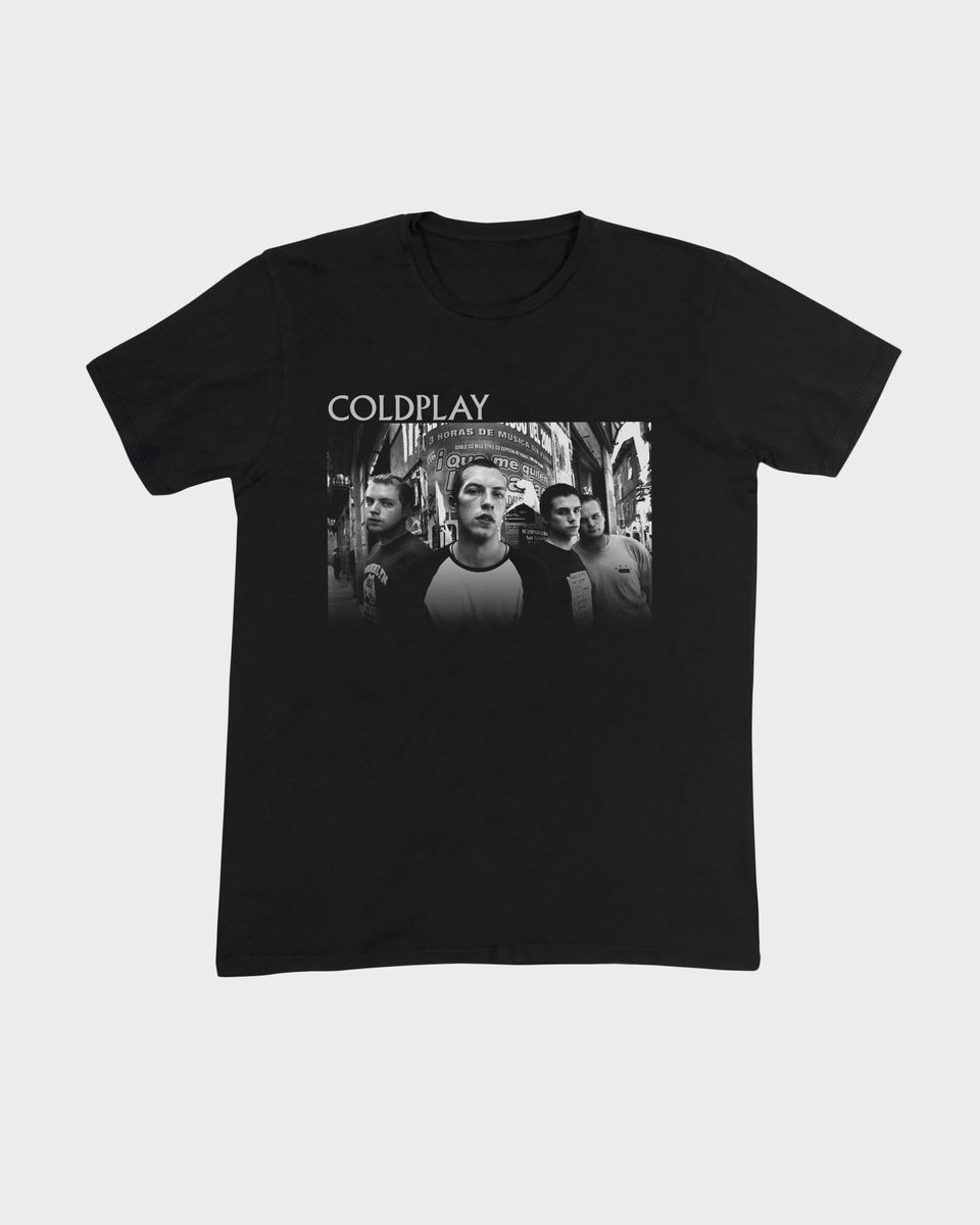 Nome do produto: Camiseta Coldplay  Mind The Gap Co.