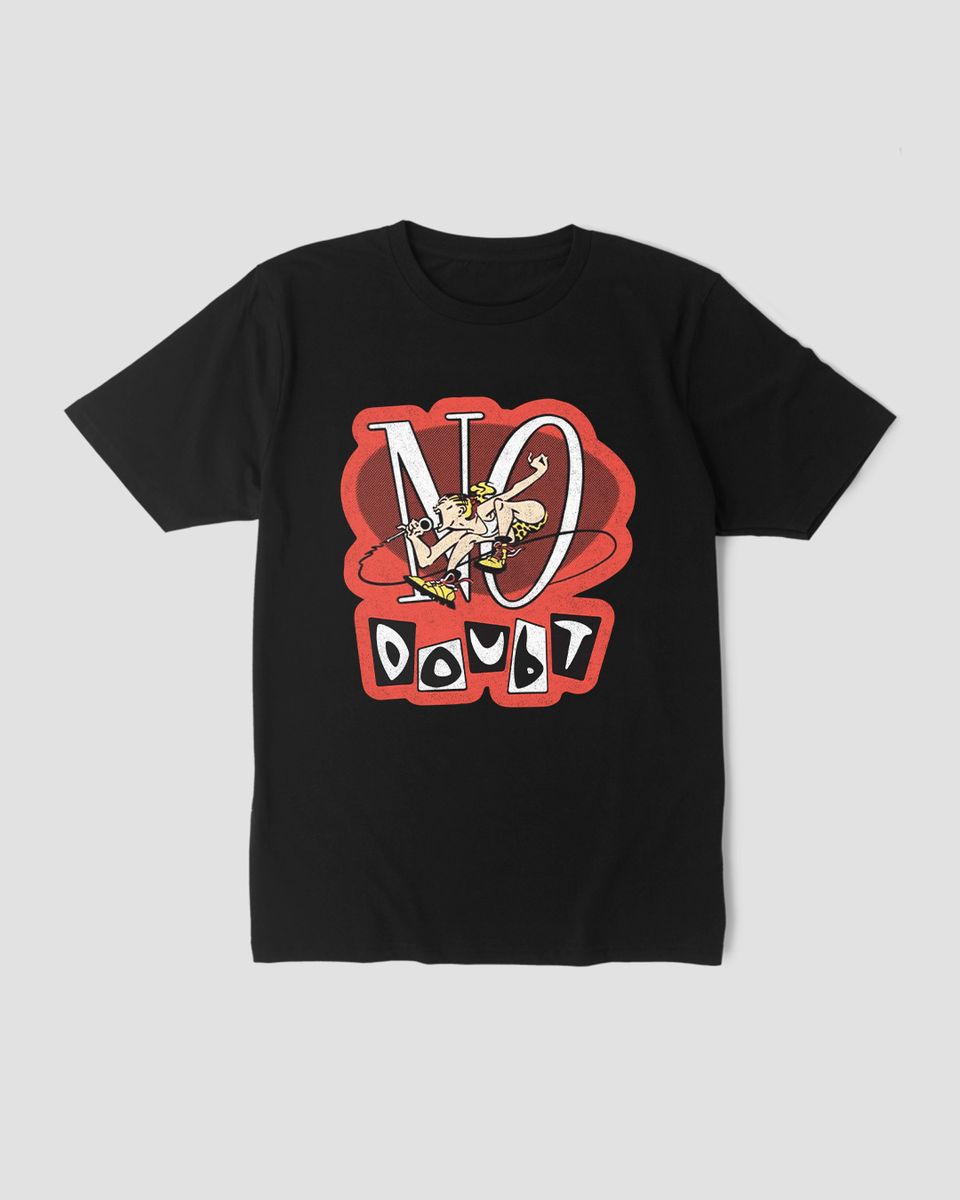 Nome do produto: Camiseta No Doubt Let’s Get Back Mind The Gap Co.