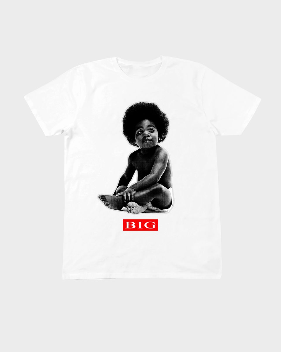 Nome do produto: Camiseta Notorious Big Big Mind The Gap Co.