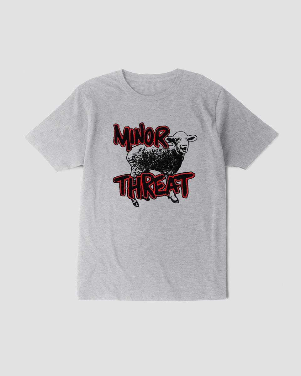 Nome do produto: Camiseta Minor Threat Sheep Mind The Gap Co.