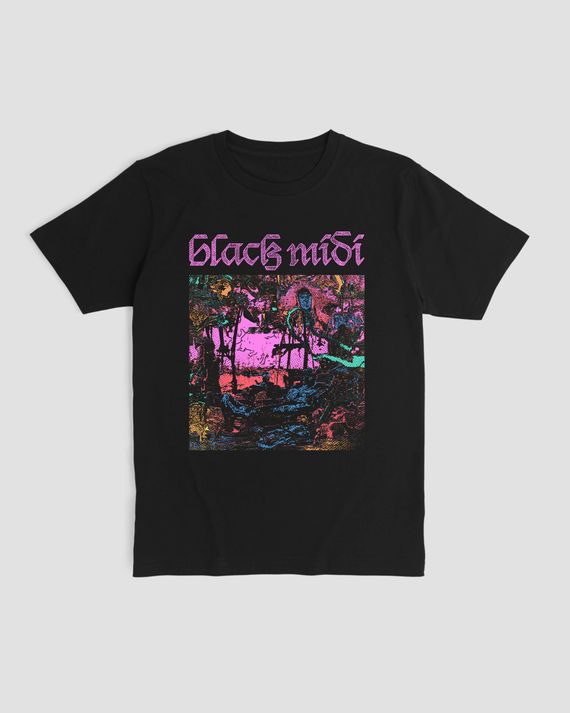 Camiseta Black Midi Hell Black Mind The Gap Co.
