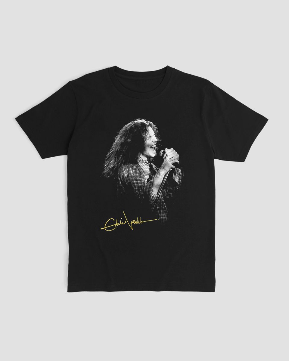 Nome do produto: Camiseta Pearl Jam Eddie Mind The Gap Co.