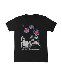 Camiseta Red Hot Chili Peppers Flying Logo Black Mind The Gap Co.
