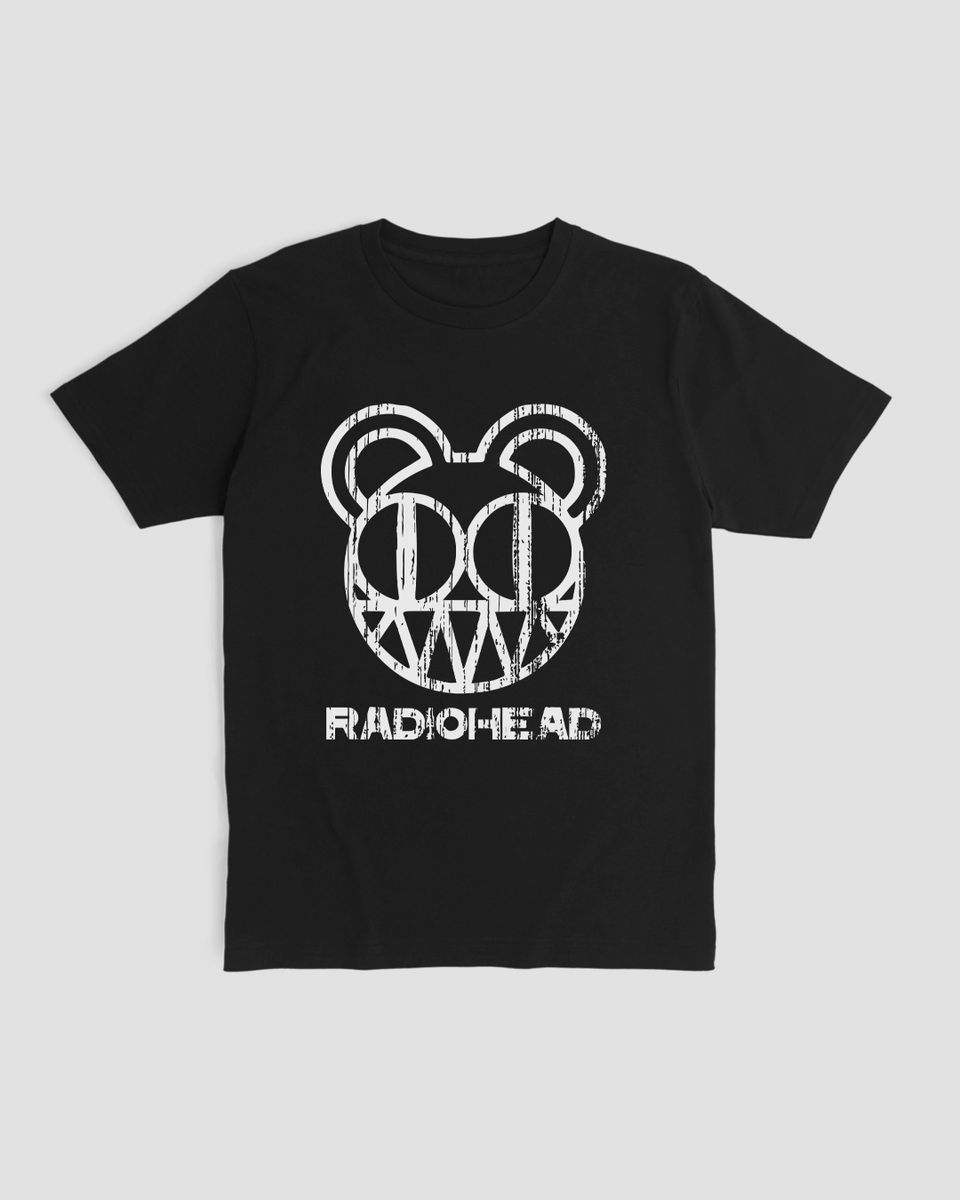 Nome do produto: Camiseta Radiohead Bear Mind The Gap Co.