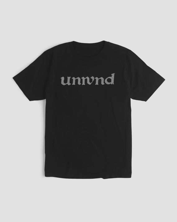 Camiseta Unwound Leaves Black Mind The Gap Co.