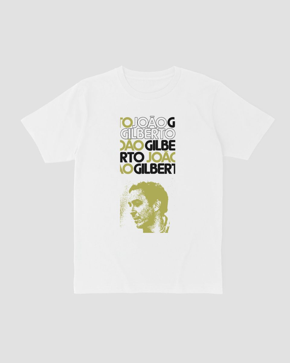 Nome do produto: Camiseta João Gilberto 1973 Mind The Gap Co.