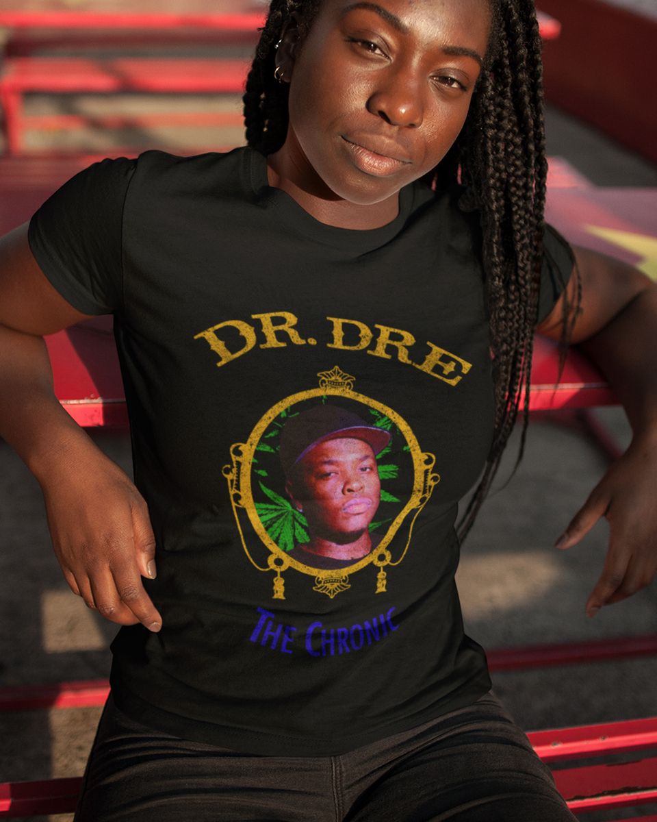 Nome do produto: Camiseta Dr.Dre Chronic Mari Mind The Gap Co.