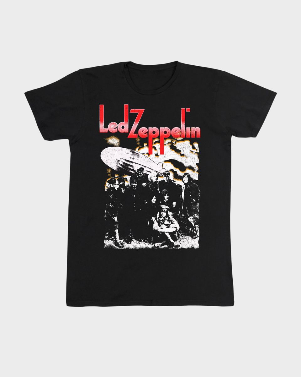 Nome do produto: Camiseta Led Zeppelin Led II Mind The Gap Co.