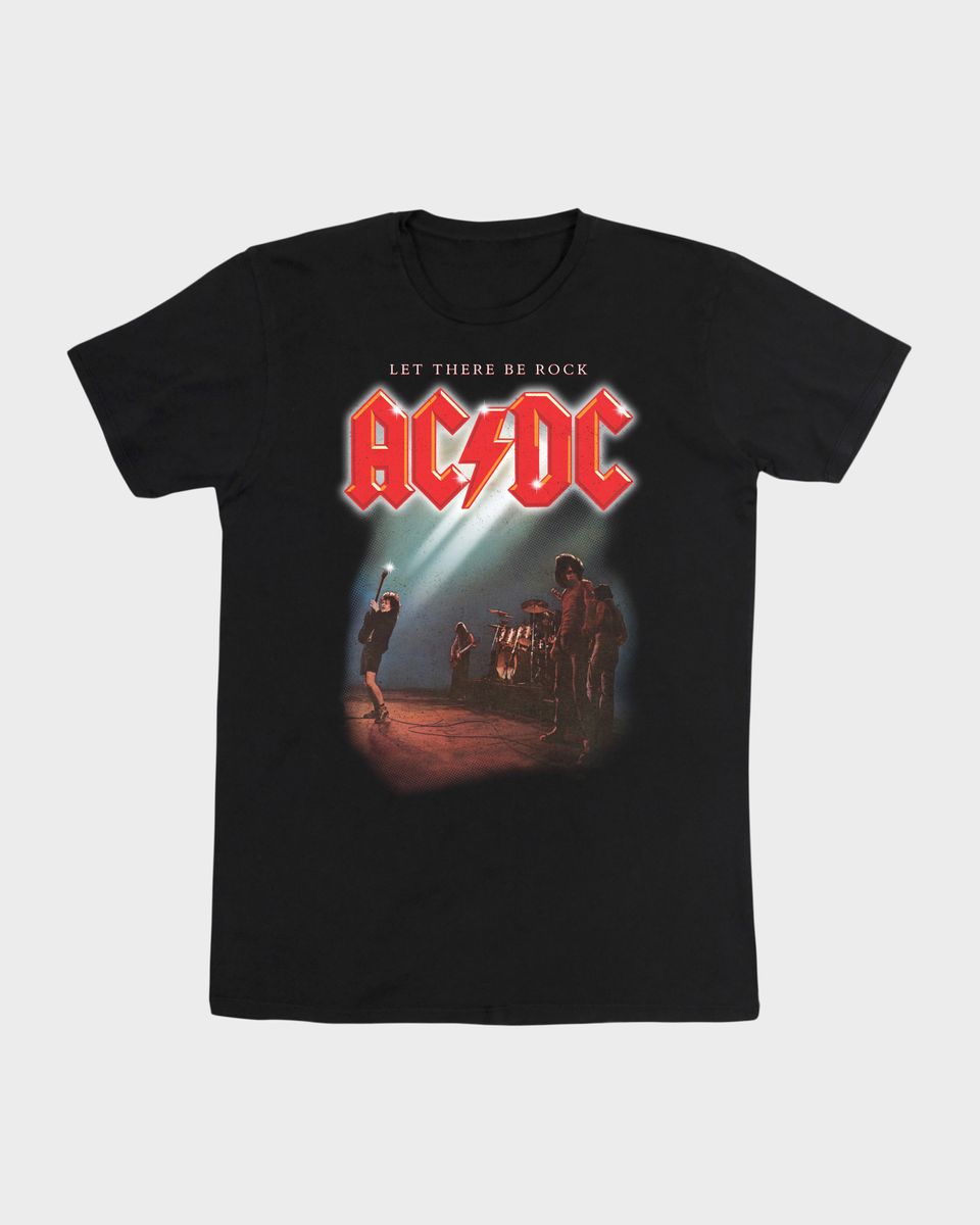 Nome do produto: Camiseta AC/DC Let There Mind The Gap Co.