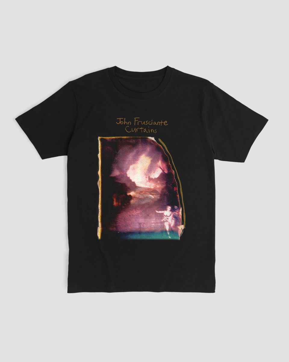 Nome do produto: Camiseta John Frusciante Curtains Mind The Gap Co.