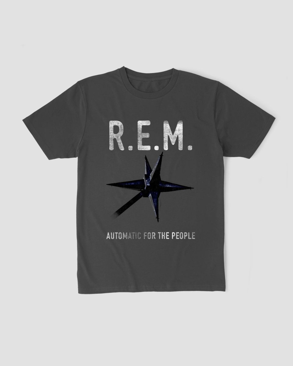 Nome do produto: Camiseta REM Automatic Mind The Gap Co.
