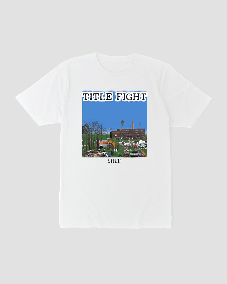 Nome do produto: Camiseta Title Fight Shed White Mind The Gap Co.