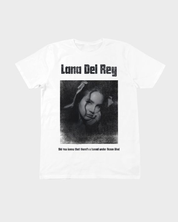 Camiseta Lana Del Rey Ocean White Mind The Gap Co.