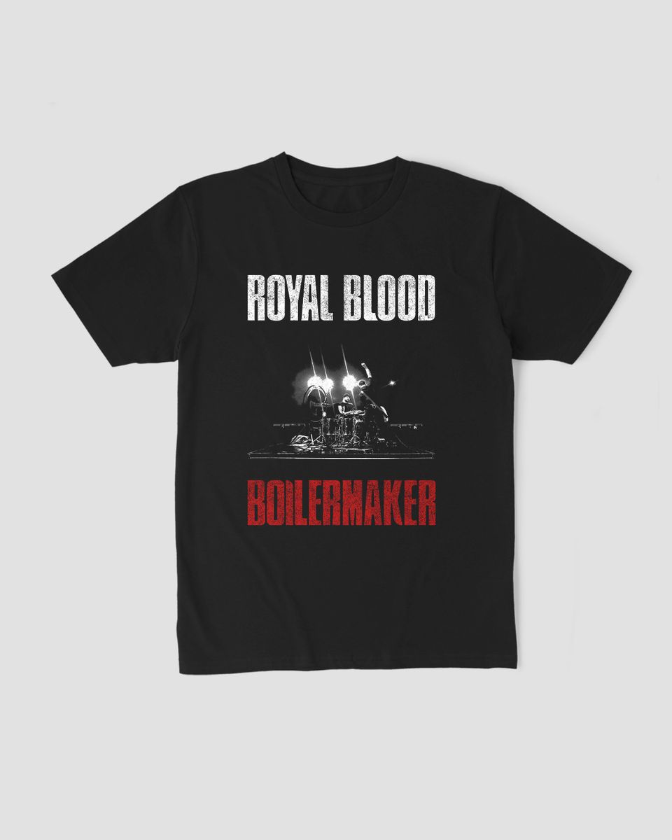Nome do produto: Camiseta Royal Blood  Boil Mind The Gap Co.