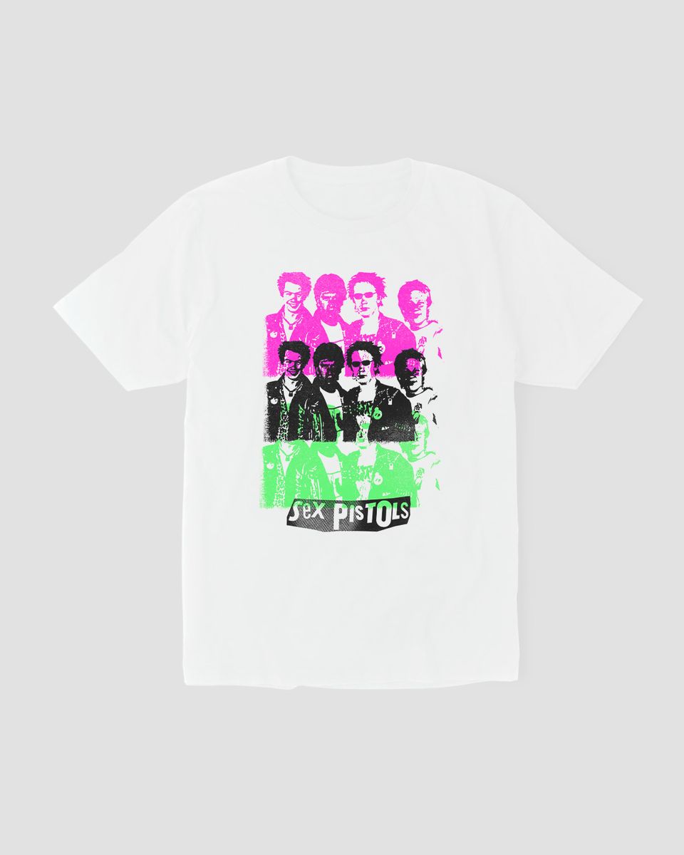 Nome do produto: Camiseta Sex Pistols Mind The Gap Co.