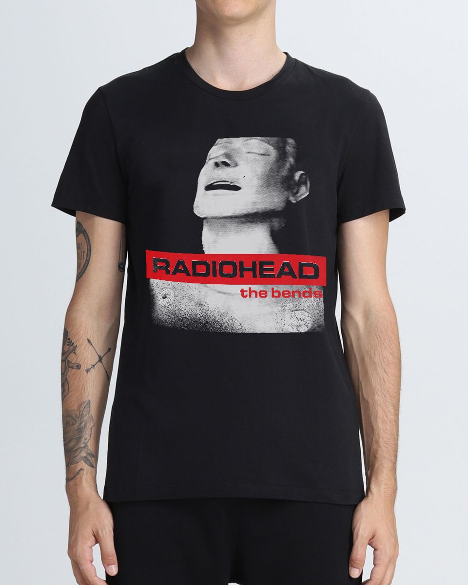 Nome do produto: Camiseta Radiohead Bends 4 Mind The Gap Co.
